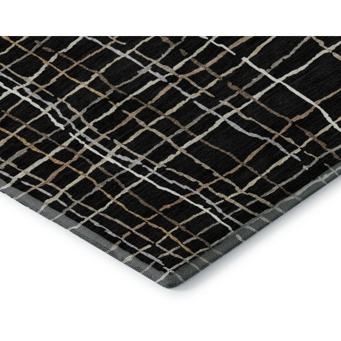 Addison Mayfield Black AMF998 5ft. x 7ft. 6in. Rect. Rug