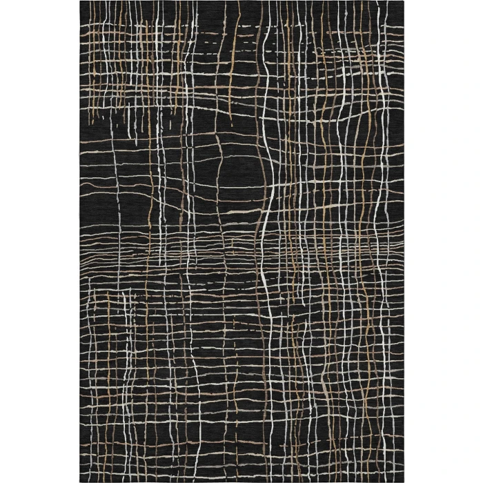 Addison Mayfield Black AMF998 5ft. x 7ft. 6in. Rect. Rug