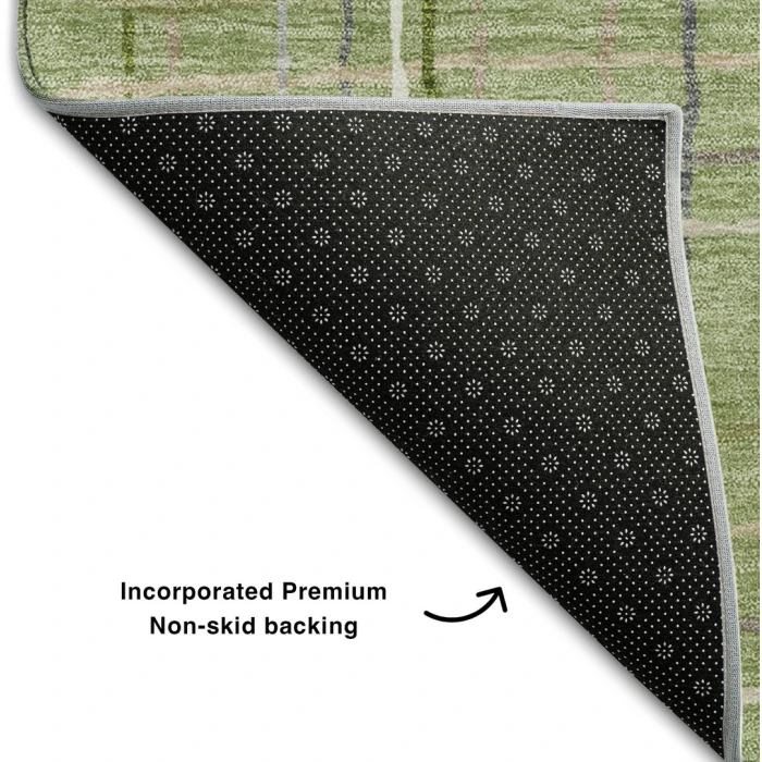 Addison Mayfield Green AMF998 5ft. x 7ft. 6in. Rect. Rug