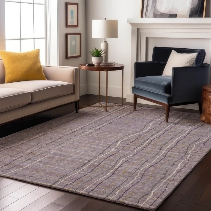 Addison Mayfield Purple AMF998 9ft. x 12ft. Rect. Rug
