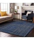 Addison Mayfield Blue AMF998 - 8ft. Round Rug