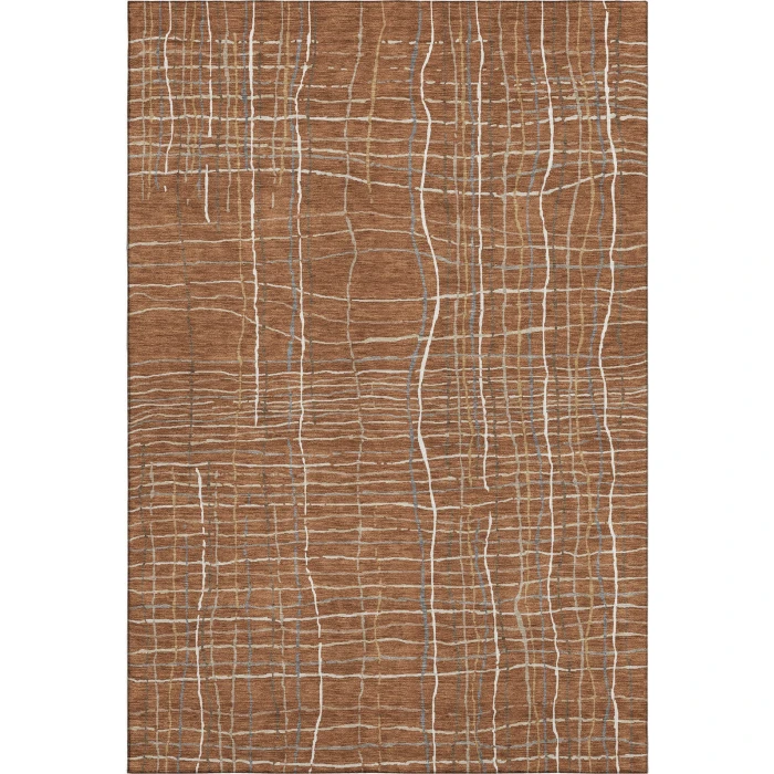 Addison Mayfield Orange AMF998 2ft. 3in. x 7ft. 6in. Rect. Rug