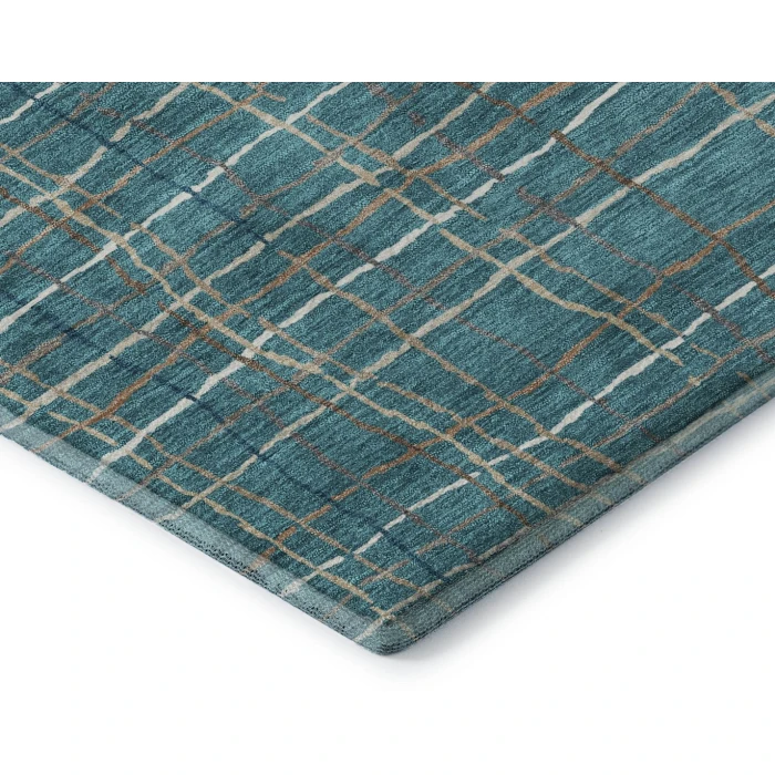 Addison Mayfield Teal AMF998 5ft. x 7ft. 6in. Rect. Rug