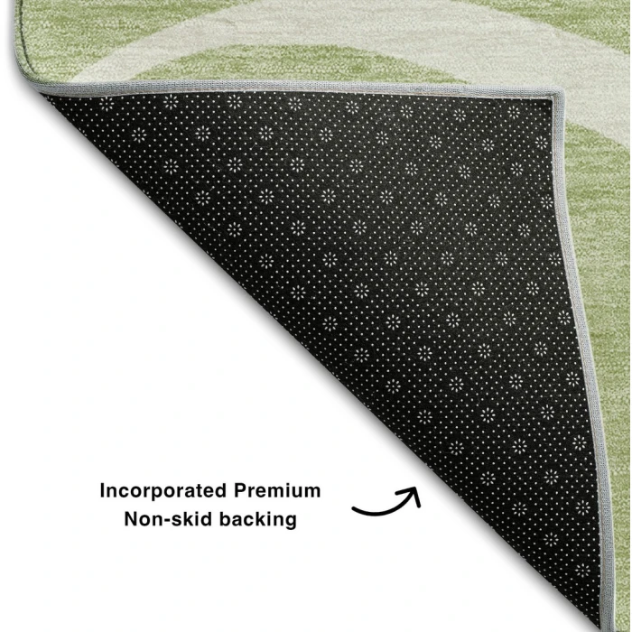 Addison Mayfield Green AMF999 9ft. x 12ft. Rect. Rug
