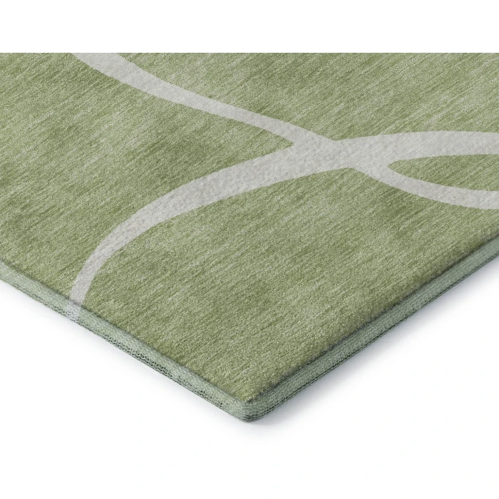 Addison Mayfield Green AMF999 9ft. x 12ft. Rect. Rug