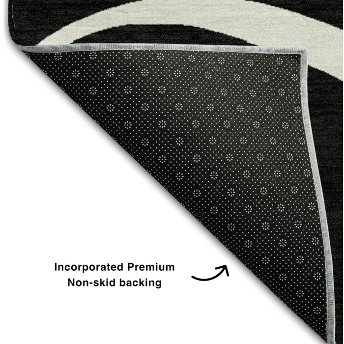 Addison Mayfield Black AMF999 9ft. x 12ft. Rect. Rug