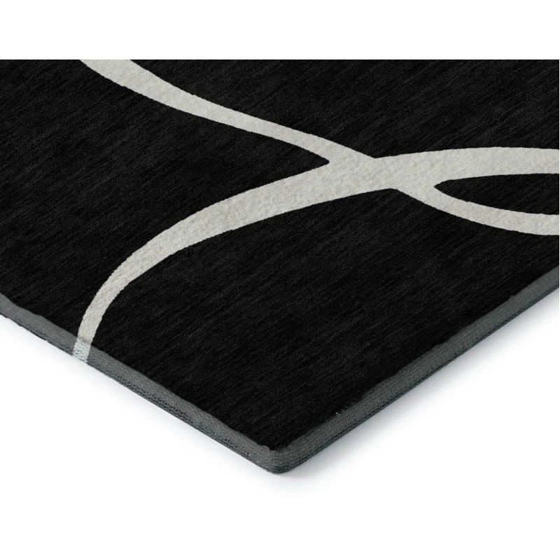 Addison Mayfield Black AMF999 5ft. x 7ft. 6in. Rect. Rug