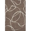 Addison Mayfield Brown AMF999 - 8ft. Round Rug