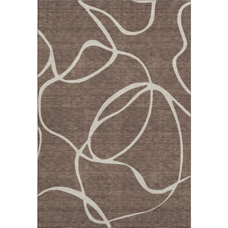 Addison Mayfield Brown AMF999 9ft. x 12ft. Rect. Rug