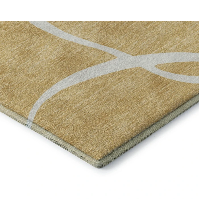 Addison Mayfield Gold AMF999 9ft. x 12ft. Rect. Rug