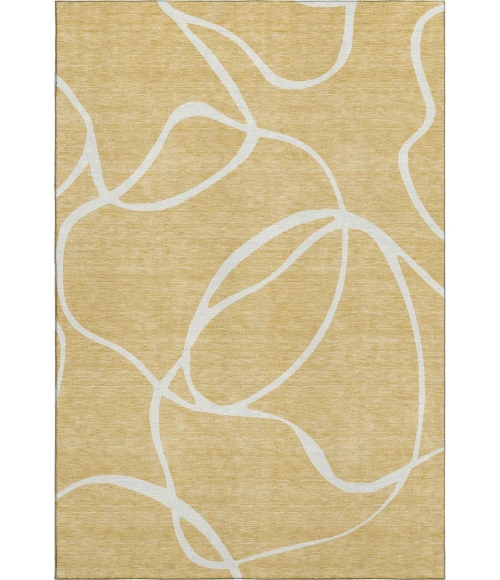 Addison Mayfield Gold AMF999 9ft. x 12ft. Rect. Rug