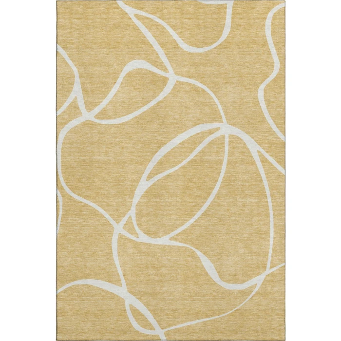 Addison Mayfield Gold AMF999 9ft. x 12ft. Rect. Rug