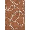 Addison Mayfield Orange AMF999 - 8ft. Round Rug