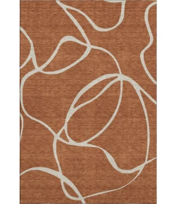 Addison Mayfield Orange AMF999 9ft. x 12ft. Rect. Rug