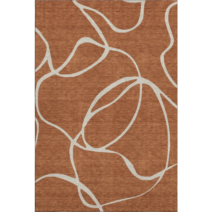 Addison Mayfield Orange AMF999 9ft. x 12ft. Rect. Rug