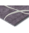 Addison Mayfield Purple AMF999 - 8ft. Round Rug