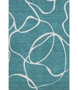 Addison Mayfield Teal AMF999 9ft. x 12ft. Rect. Rug
