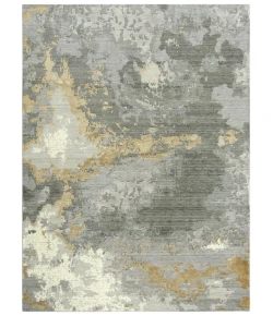 Rugs Town Radiant Grey 004101 9 ft. X 12 ft. Rectangle Rug