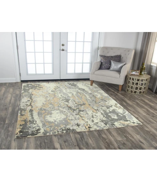 Rugs Town Radiant Beige 004103 9 ft. X 12 ft. Rectangle Rug