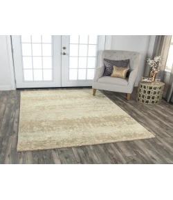 Rugs Town Radiant Beige 004104 2 ft. 6 in. X 8 ft. Rectangle Rug
