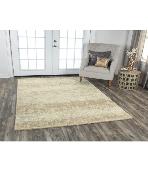 Rugs Town Radiant Beige 004104 9 ft. X 12 ft. Rectangle Rug