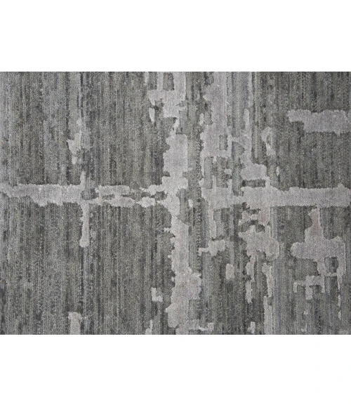 Rugs Town Radiant Grey 004107 2 ft. 6 in. X 8 ft. Rectangle Rug