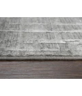 Rugs Town Radiant Grey 004107 2 ft. 6 in. X 8 ft. Rectangle Rug