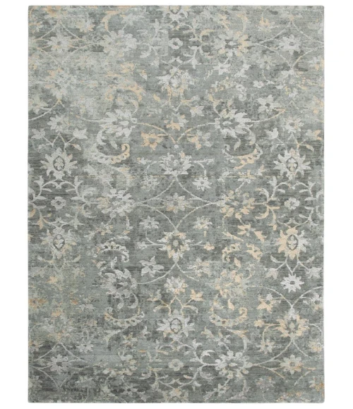 Rugs Town Radiant Grey 004111 5 ft. X 8 ft. Rectangle Rug