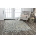 Rugs Town Radiant Grey 004111 2 ft. 6 in. X 8 ft. Rectangle Rug