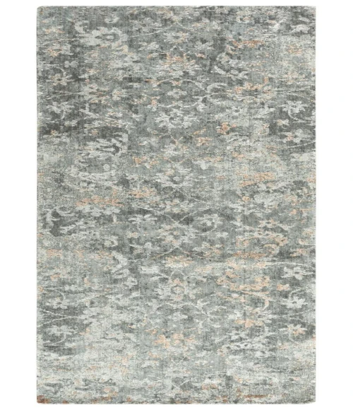 Rugs Town Radiant Grey 004111 2 ft. 6 in. X 8 ft. Rectangle Rug