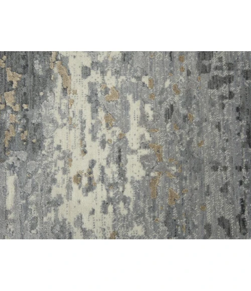 Rugs Town Radiant Grey 004112 8 ft. X 10 ft. Rectangle Rug