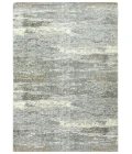 Rugs Town Radiant Grey 004112 2 ft. 6 in. X 10 ft. Rectangle Rug