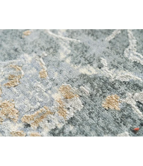 Rugs Town Radiant Grey 004113 2 ft. 6 in. X 8 ft. Rectangle Rug