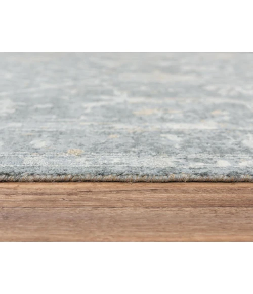 Rugs Town Radiant Grey 004113 2 ft. 6 in. X 8 ft. Rectangle Rug