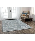 Rugs Town Radiant Grey 004113 2 ft. 6 in. X 8 ft. Rectangle Rug