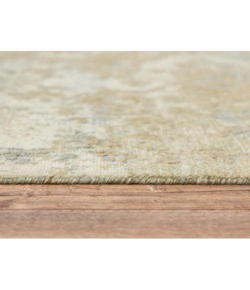 Rugs Town Radiant Beige 004114 2 ft. 6 in. X 8 ft. Rectangle Rug