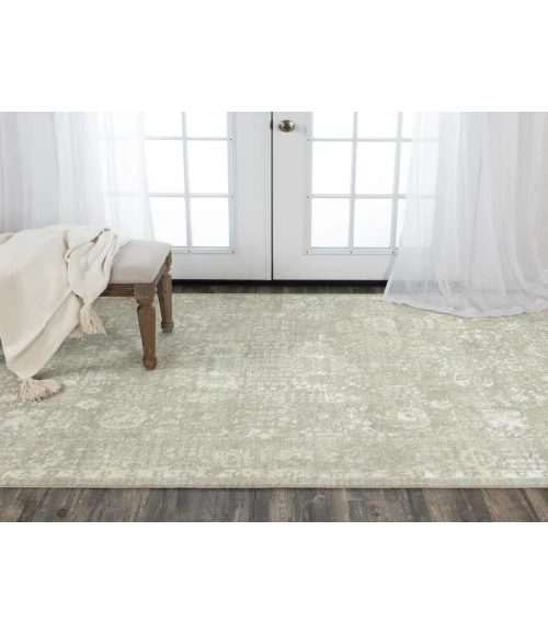 Rugs Town Aurora Grey 005106 8 ft. X 10 ft. Rectangle Rug