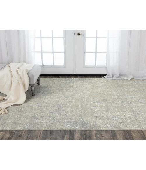 Rugs Town Aurora Grey 005107 8 ft. X 10 ft. Rectangle Rug