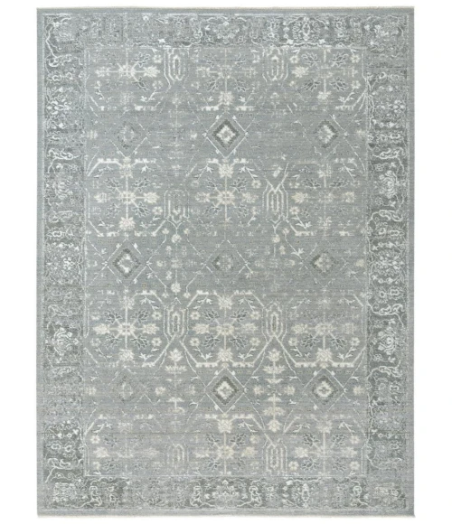 Rugs Town Aurora Grey 005110 9 ft. X 12 ft. Rectangle Rug