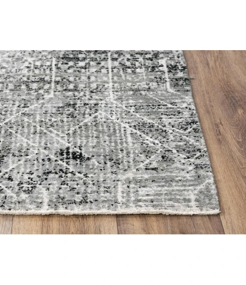 Rugs Town Aurora Grey 005111 8 ft. X 10 ft. Rectangle Rug
