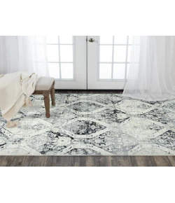 Rugs Town Aurora White 005112 10 ft. X 13 ft. Rectangle Rug