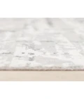 Rugs Town Aurora Ivory/ Grey 005116 8 ft. X 10 ft. Rectangle Rug