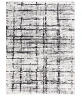 Rugs Town Aurora Black/ Ivory 005117 10 ft. X 13 ft. Rectangle Rug