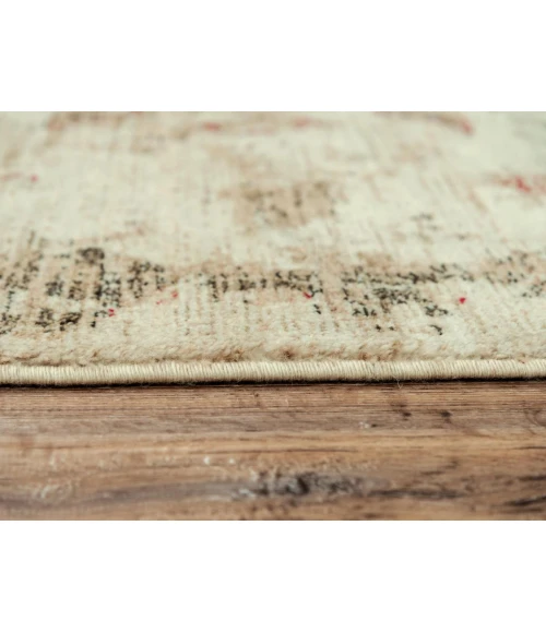 Rugs Town Euphoria Beige 006101 2 ft. 6 in. X 8 ft. Rectangle Rug