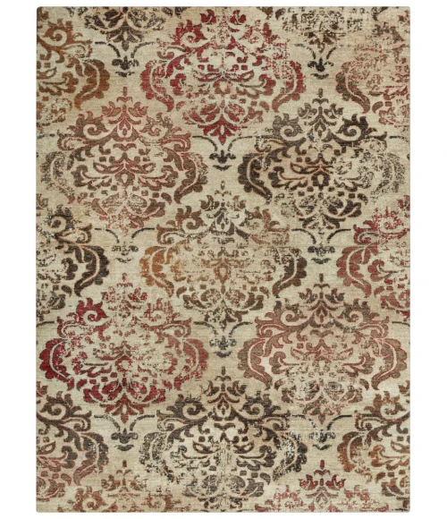 Rugs Town Euphoria Brown 006102 8 ft. X 10 ft. Rectangle Rug