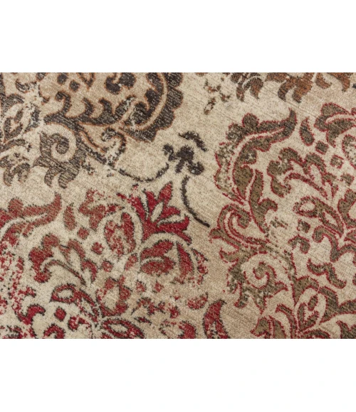 Rugs Town Euphoria Brown 006102 8 ft. X 10 ft. Rectangle Rug