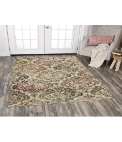 Rugs Town Euphoria Brown 006102 2 ft. 6 in. X 8 ft. Rectangle Rug