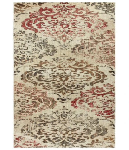 Rugs Town Euphoria Brown 006102 2 ft. 6 in. X 8 ft. Rectangle Rug