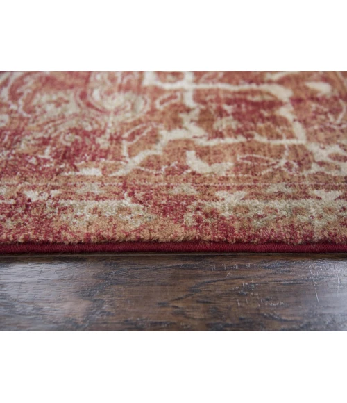 Rugs Town Euphoria Red 006103 10 ft. X 13 ft. Rectangle Rug