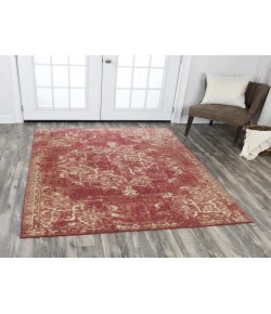 Rugs Town Euphoria Red 006103 2 ft. 6 in. X 8 ft. Rectangle Rug